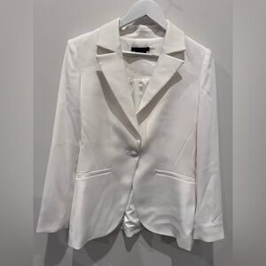 Alice + Olivia Classic White Jacket blazer size 6